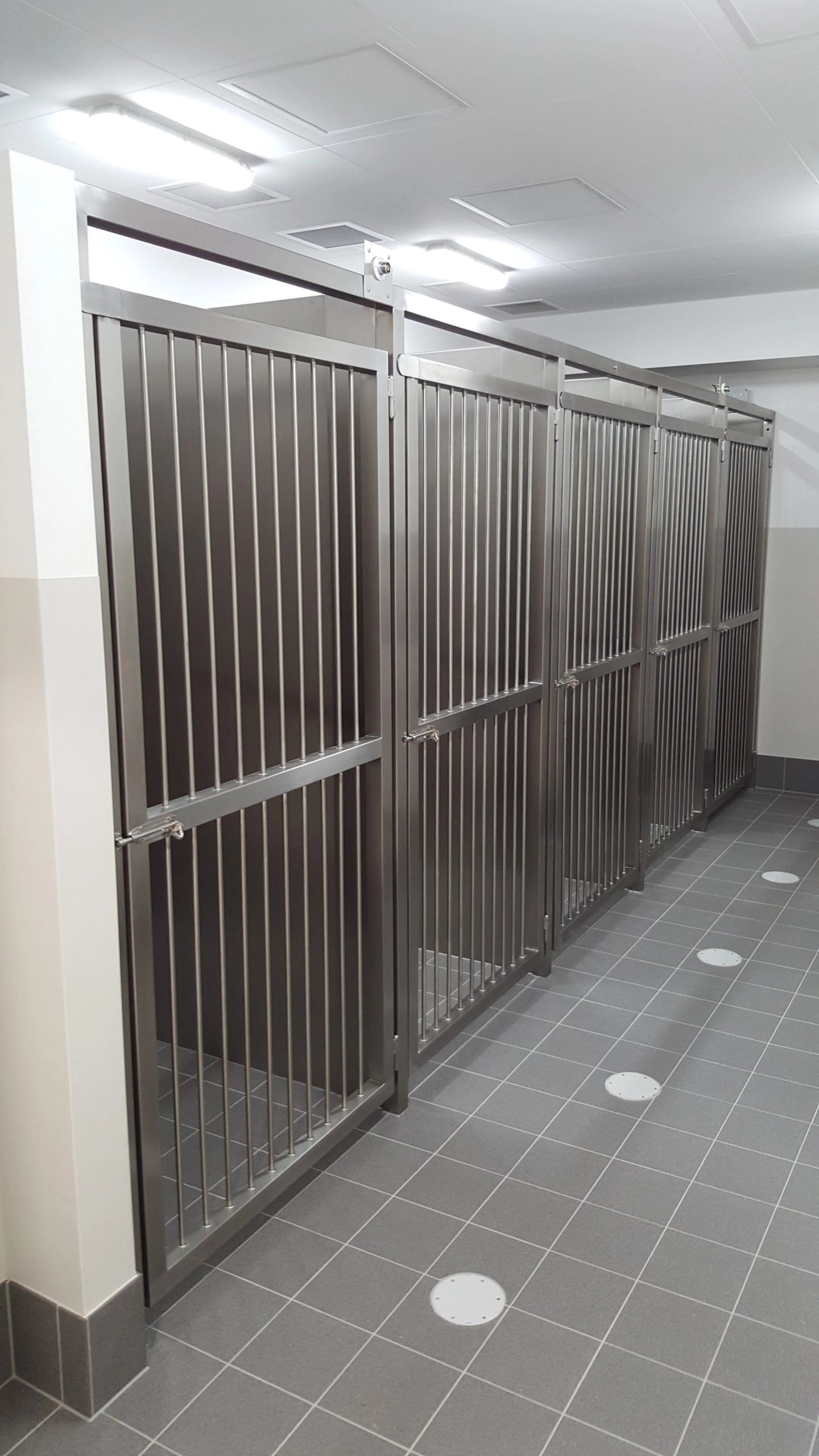 example of stainless steel fabrication - Animal Cages