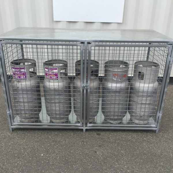 Galvanised Gas Bottle Cage