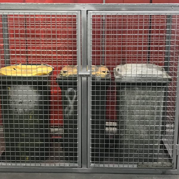 Rubbish Bin Cage 2
